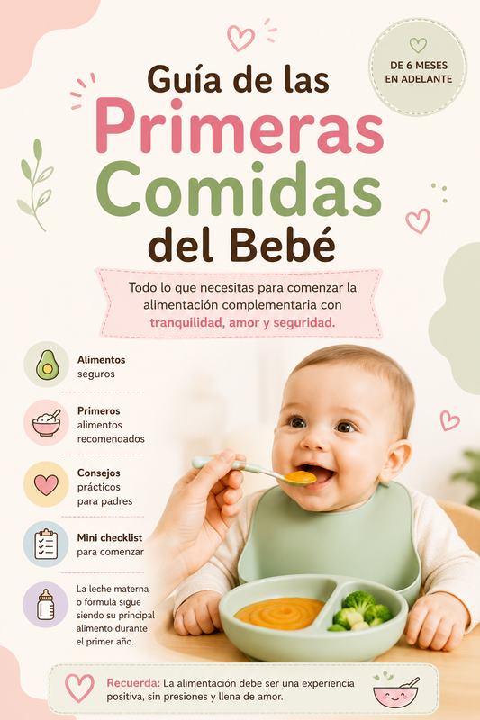 Guía de Primeras Comidas del Bebé