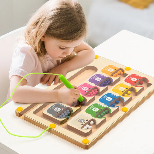 Montessori Animal Maze™| Juego Sensorial Magnético