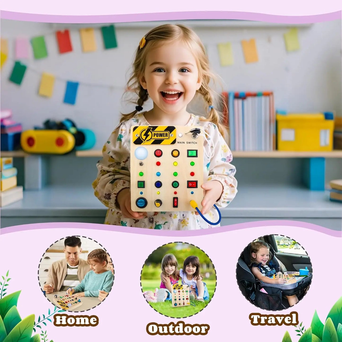 Montessori Sensory Switch Board™