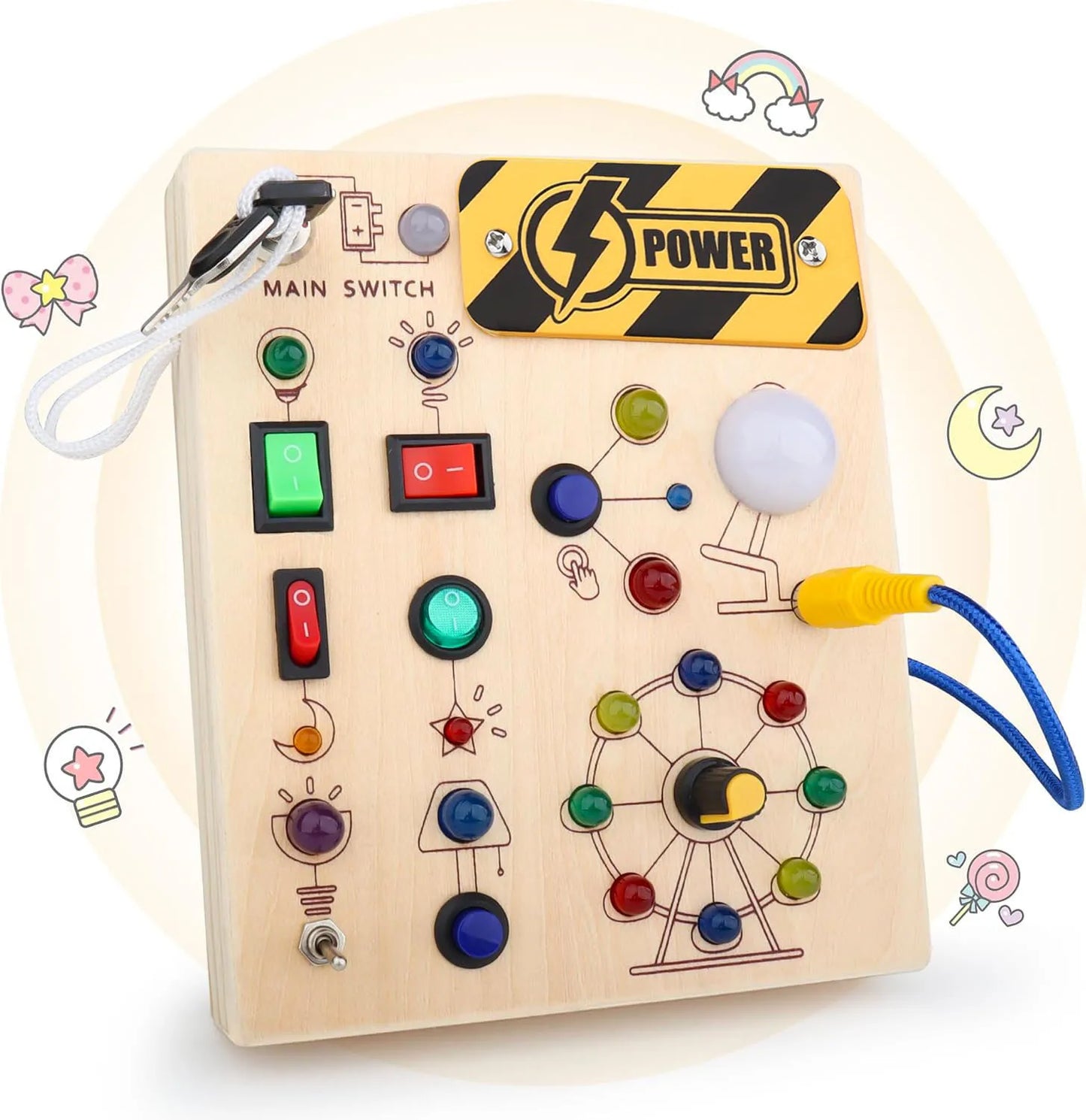 Montessori Sensory Switch Board™